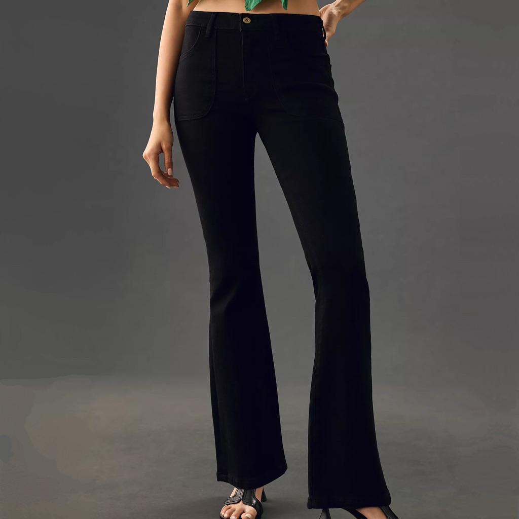 Anthropologie The Icon Flare Jeans By Pilcro